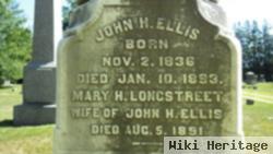 Mary H Longstreet Ellis