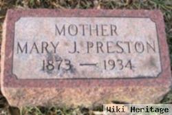 Mary J. Preston