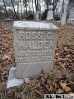 Ross C Walden