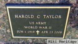 Harold C Taylor