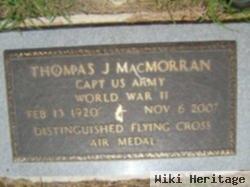 Capt Thomas J Macmorran