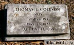 Thomas Emory Coleson