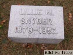 Lillie M. Snyder