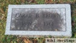 Carrie B Brown