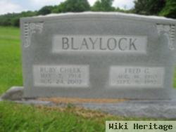 Fred G Blaylock