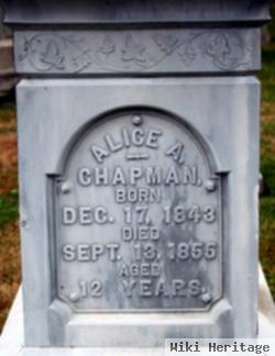 Alice A Chapman