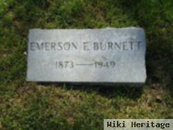 Emerson E Burnett