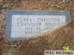 Clara Christine Chandler Boone