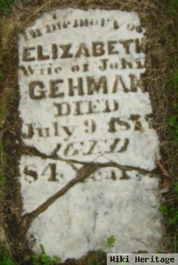 Elizabeth Gehman