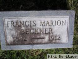 Francis Marion Beckner