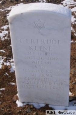 Gertrude Schwartz Kline