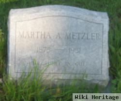 Martha A Metzler