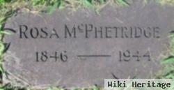 Rosa Mcphetridge