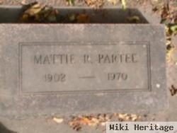 Mattie R Partee