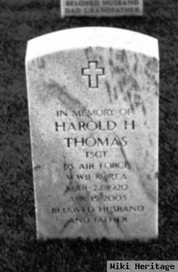 Harold H Thomas