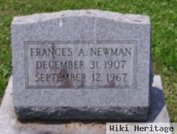 Frances A Newman