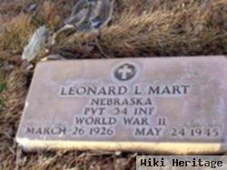 Pvt Leonard L. Mart