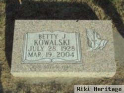 Betty Jane Verley Kowalski