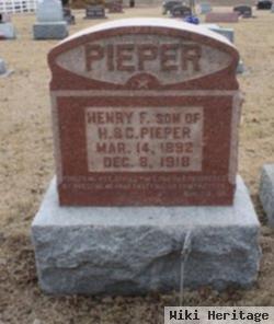 Henry F Pieper