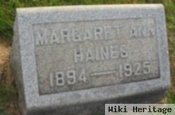 Margaret Ann Haines