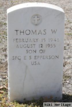 Thomas W Epperson