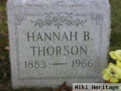 Hannah B Thorson