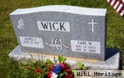 Carl W Wick