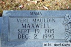 Verl Mauldin Maxwell