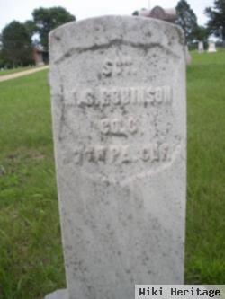 Sgt M. S. Robinson