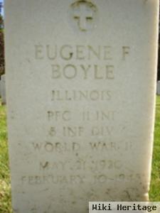 Eugene F Boyle