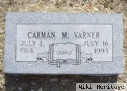 Carman M. "george" Varner