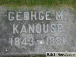 George M Kanouse