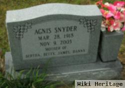 Agnis Newboles Snyder