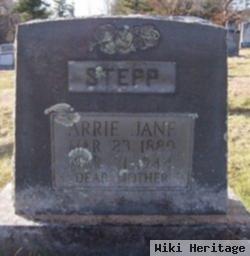 Arrie Jane Shipman Stepp