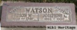 Edson W "ned" Watson