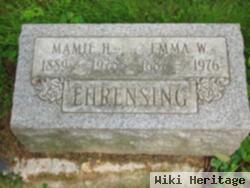 Emma W. Ehrensing