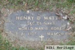 Henry Douglas Mattice