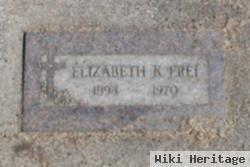 Elizabeth K Frei