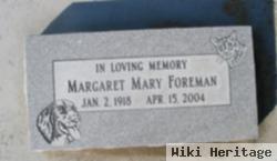 Margaret Mary Foreman