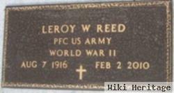 Leroy W Reed