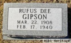 Rufus Dee Gipson