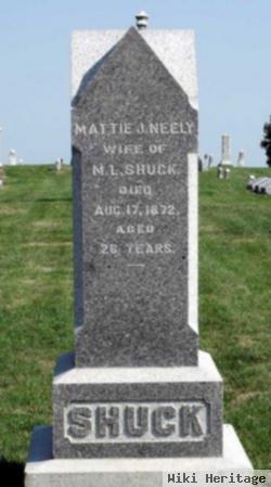 Mattie J. Neely Shuck