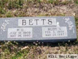 Ruby V. Betts