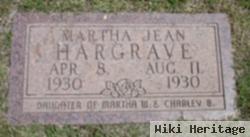 Martha Jean Hargrave