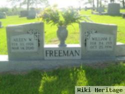 Willie E Freeman