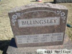 Tommie Bernice Williams Billingsley