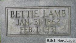 Elizabeth A "bettie" Taylor Lamb