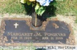 Margaret "peg" Mccall Ponikvar