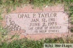 Opal P. Taylor