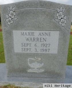 Maxie Anne Warren